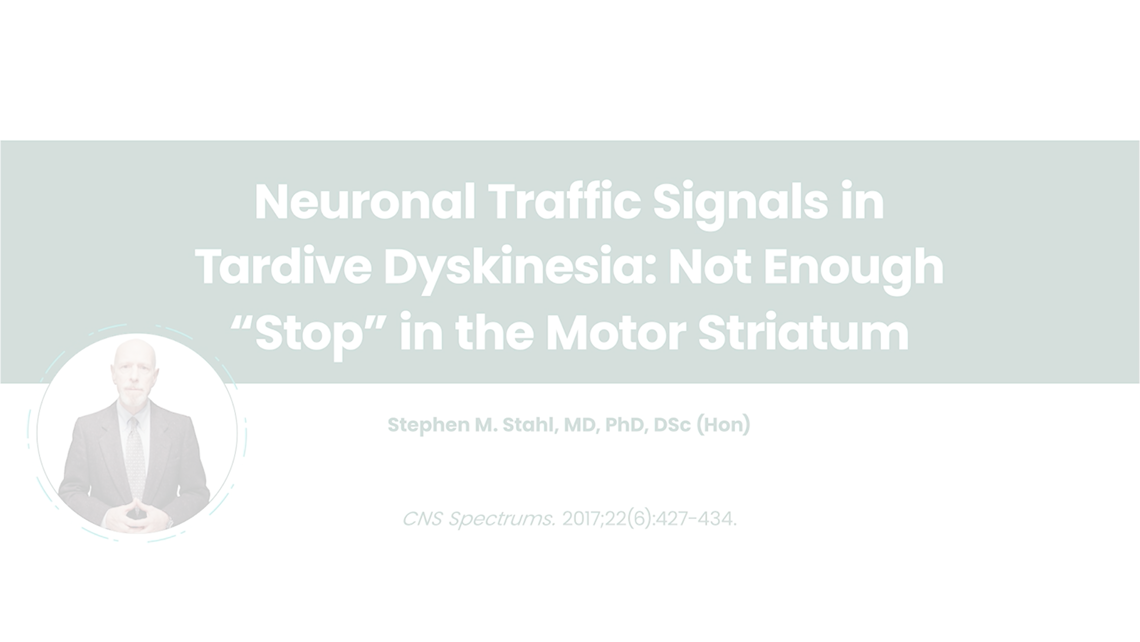Neuronal Traffic Signals in Tardive Dyskinesia: Not Enough "Stop" in the Motor Striatum, Video